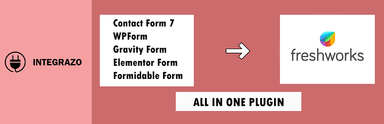 Integration for Freshsales – Contact Form 7, WPForms, Elementor, Gravity Forms and More plugin banner