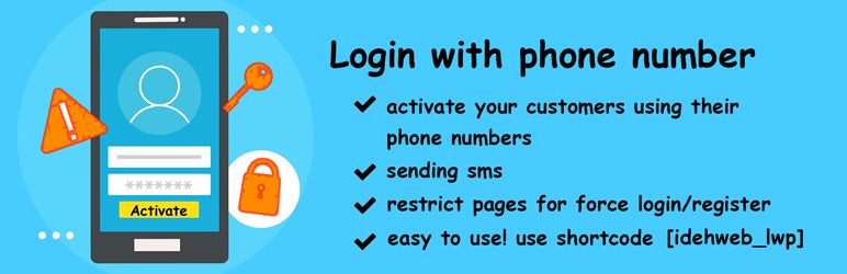 OTP Login With Phone Number, OTP Verification WordPress plugin banner
