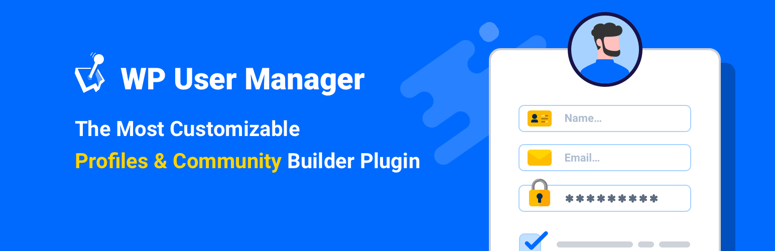 WP User Manager WordPress plugin banner