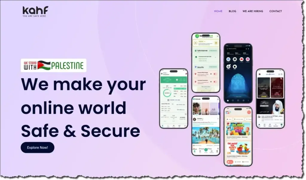 kahf.com.tr homepage screenshot