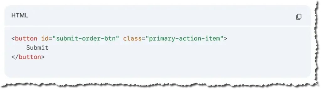 Example Code For Kebab Case.